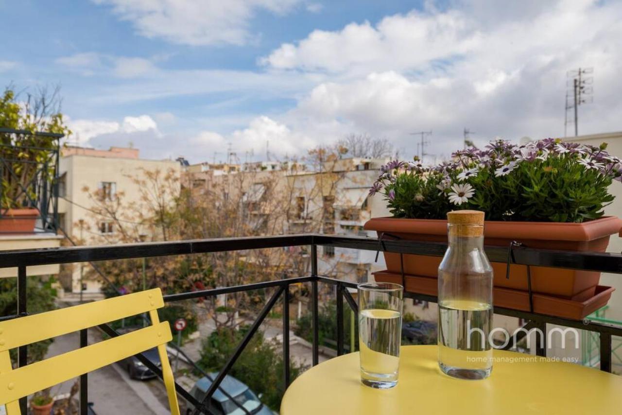 Renovated Homm Apartment In Lycabettus, Pitanis Str Ateny Zewnętrze zdjęcie